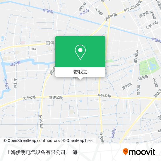 上海伊明电气设备有限公司地图