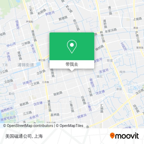 美国磁通公司地图