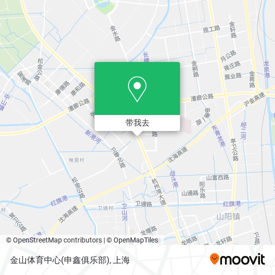 金山体育中心(申鑫俱乐部)地图