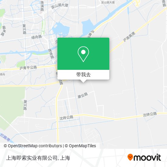 上海即索实业有限公司地图