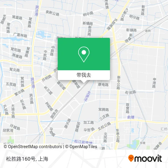 松胜路160号地图
