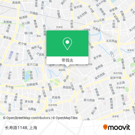 长寿路1148地图