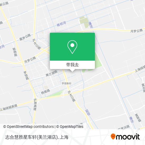 志合慧胜星车轩(美兰湖店)地图