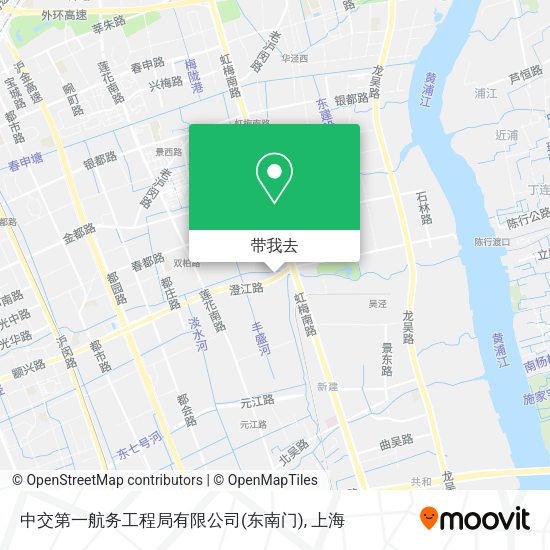 中交第一航务工程局有限公司(东南门)地图