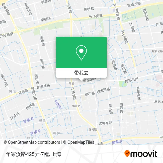 年家浜路425弄-7幢地图