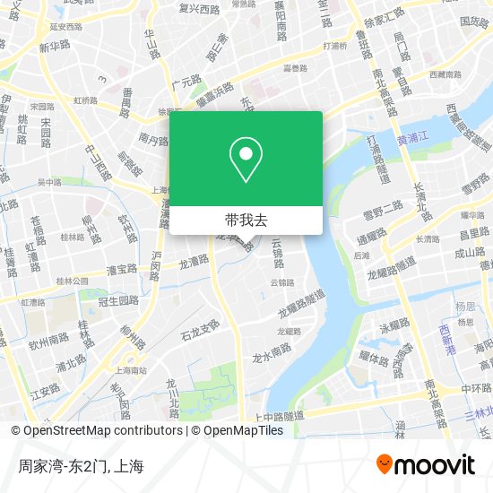 周家湾-东2门地图