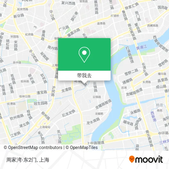 周家湾-东2门地图