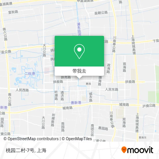 桃园二村-7号地图