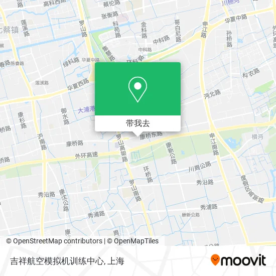 吉祥航空模拟机训练中心地图