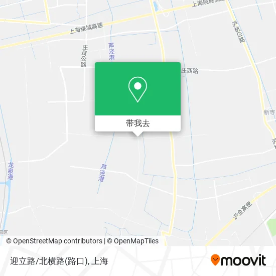 迎立路/北横路(路口)地图