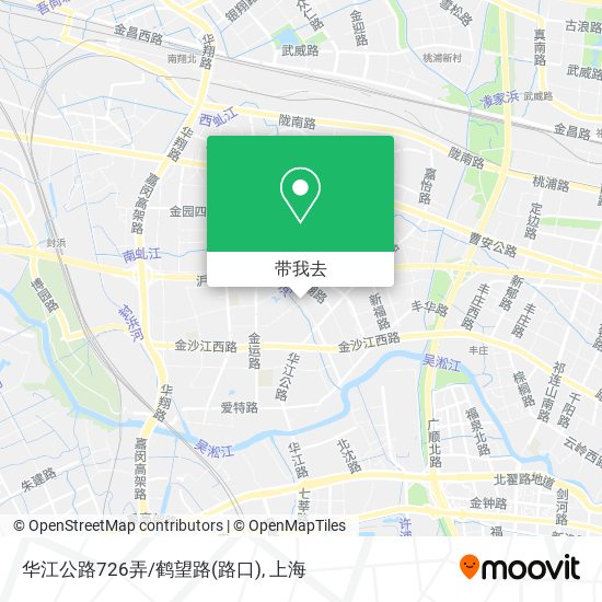 华江公路726弄/鹤望路(路口)地图