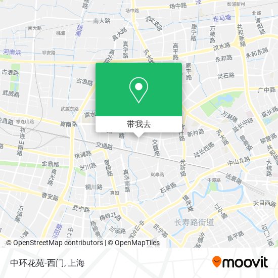 中环花苑-西门地图