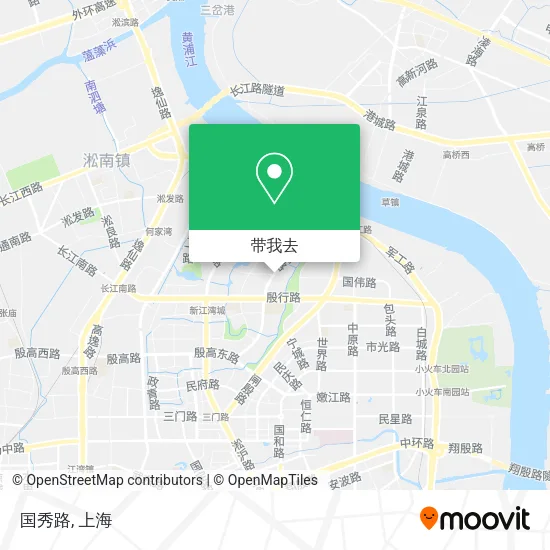 国秀路地图