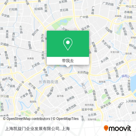 上海凯旋门企业发展有限公司地图