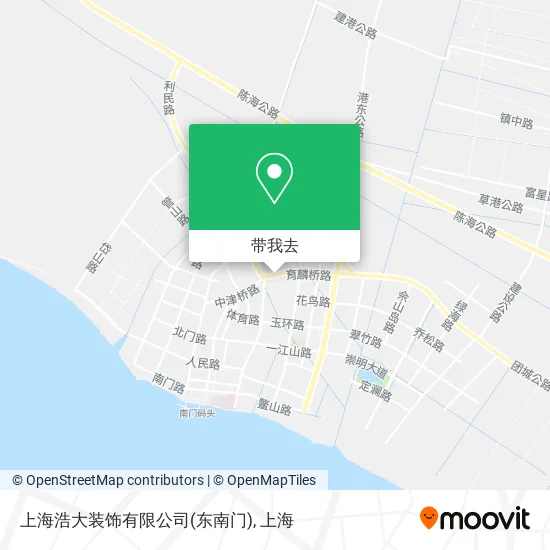 上海浩大装饰有限公司(东南门)地图