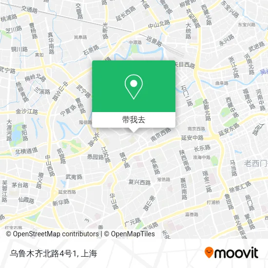 乌鲁木齐北路4号1地图