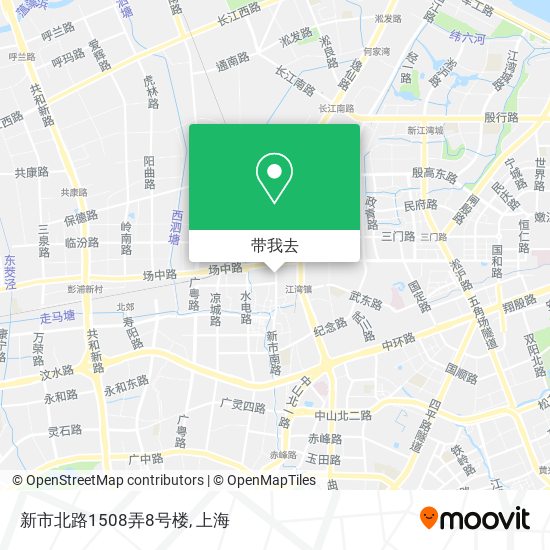 新市北路1508弄8号楼地图