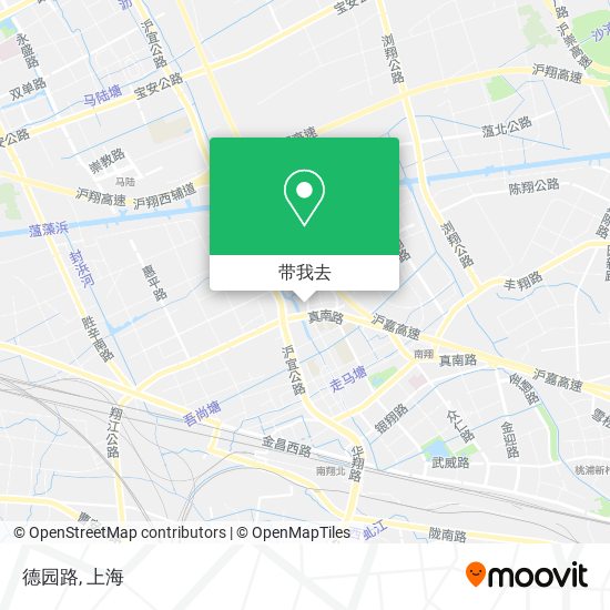 德园路地图