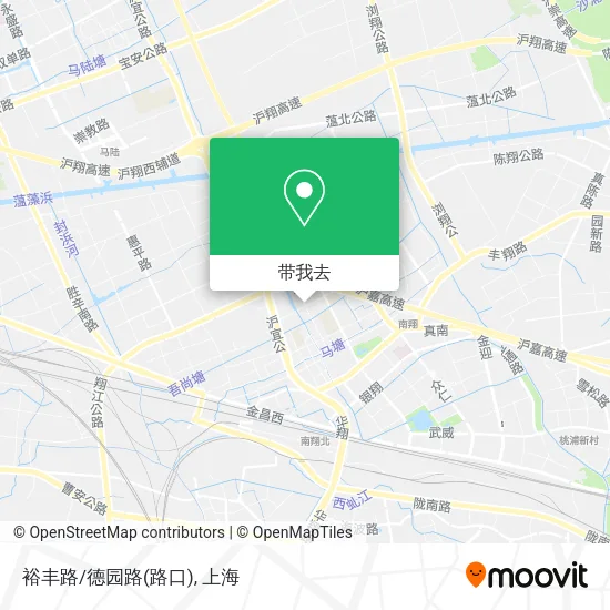 裕丰路/德园路(路口)地图
