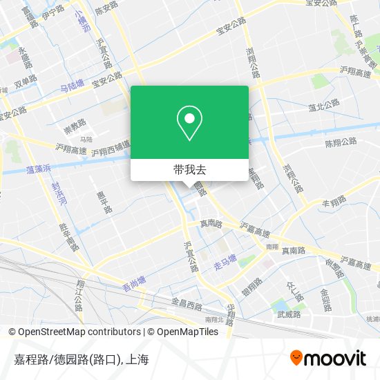 嘉程路/德园路(路口)地图