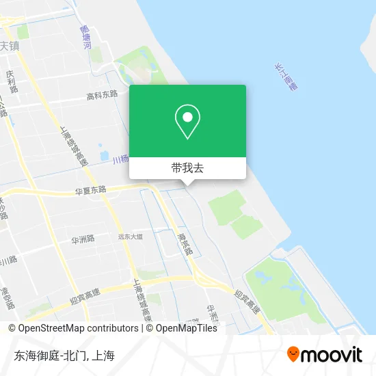 东海御庭-北门地图