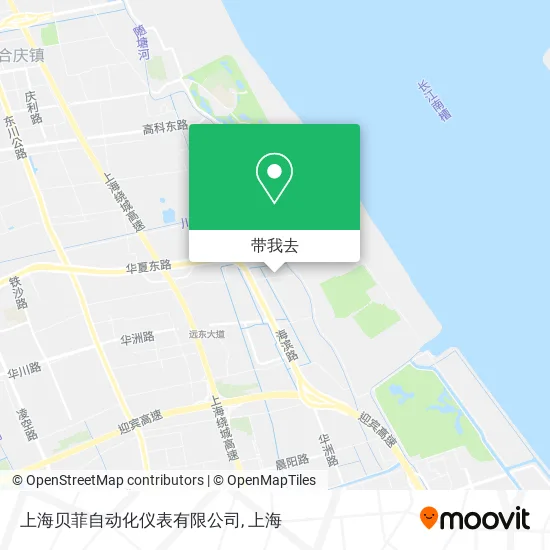 上海贝菲自动化仪表有限公司地图