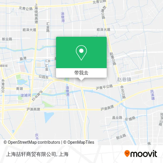 上海喆轩商贸有限公司地图