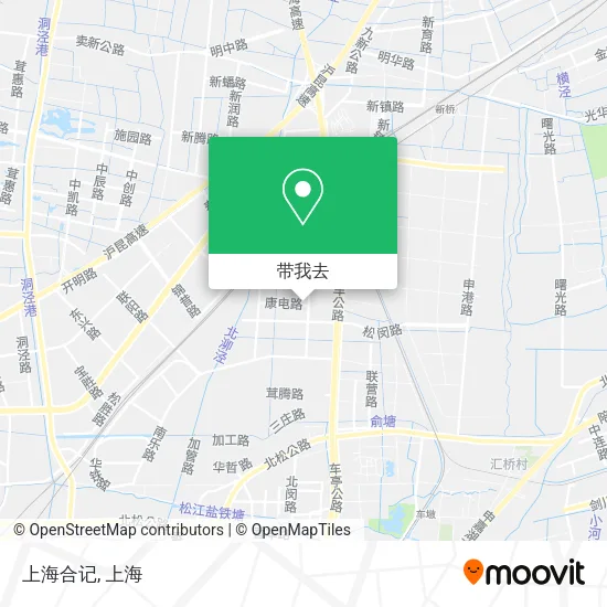 上海合记地图