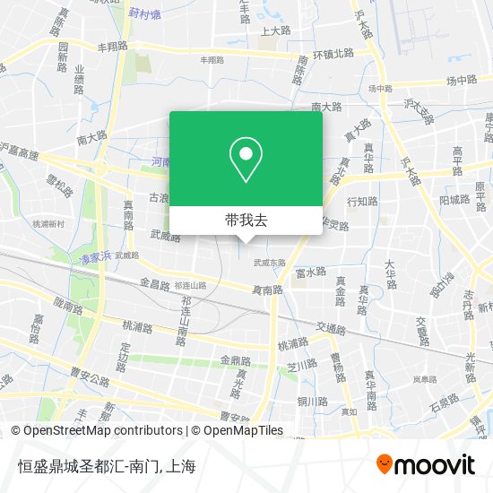 恒盛鼎城圣都汇-南门地图