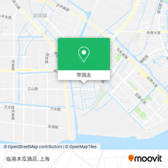 临港木瓜酒店地图