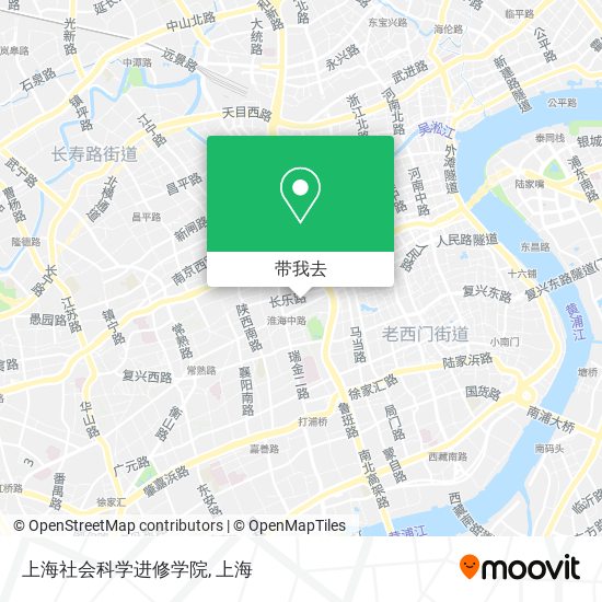 上海社会科学进修学院地图