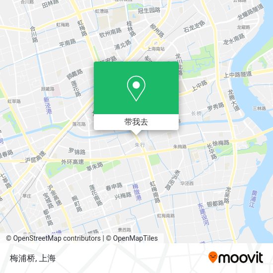 梅浦桥地图