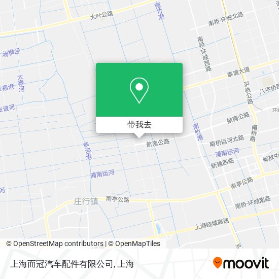 上海而冠汽车配件有限公司地图