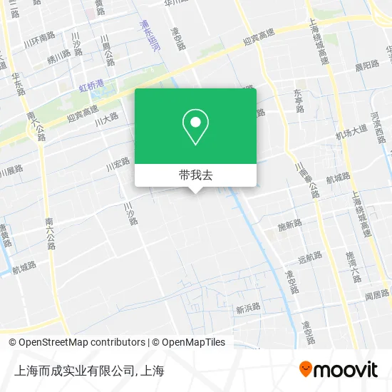上海而成实业有限公司地图