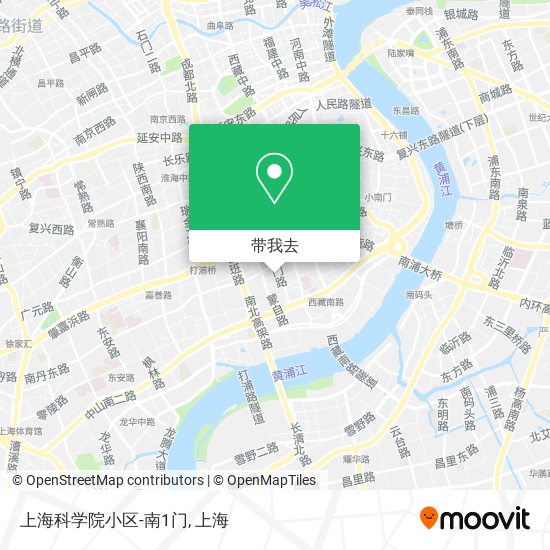 上海科学院小区-南1门地图