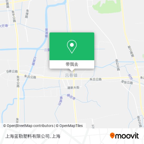 上海蓝勒塑料有限公司地图