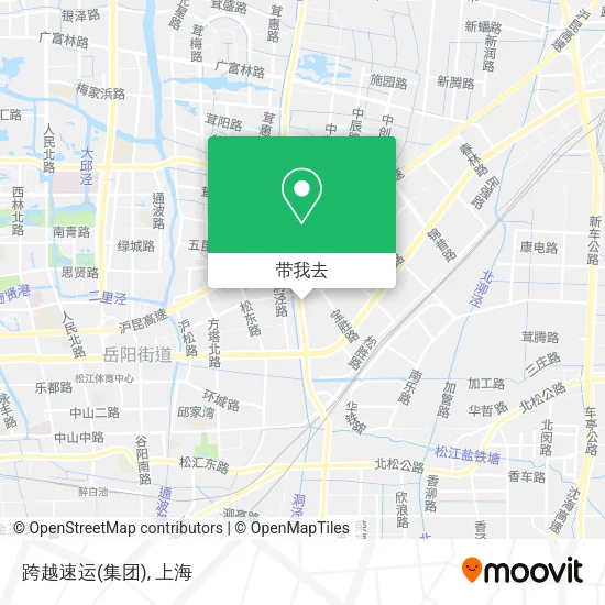跨越速运(集团)地图