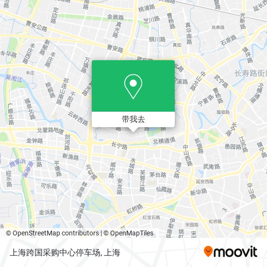 上海跨国采购中心停车场地图