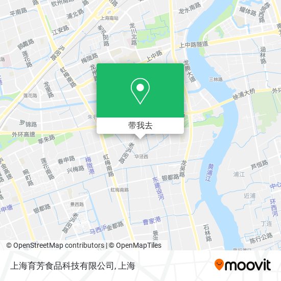 上海育芳食品科技有限公司地图