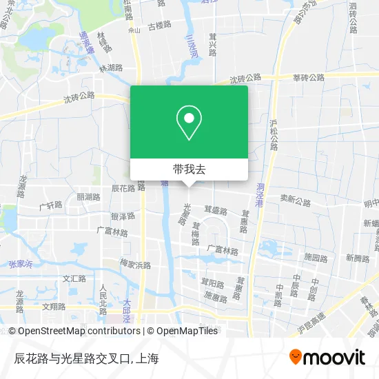 辰花路与光星路交叉口地图