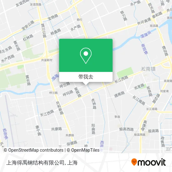 上海得禹钢结构有限公司地图