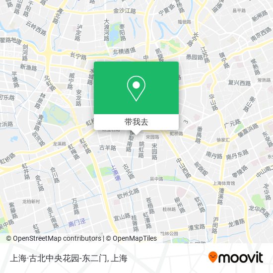 上海·古北中央花园-东二门地图