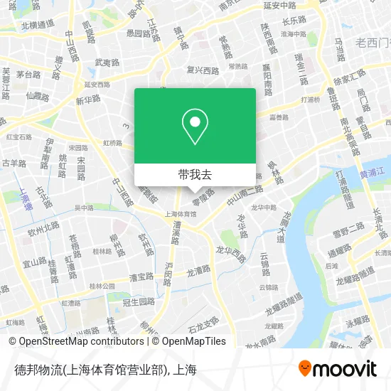 德邦物流(上海体育馆营业部)地图