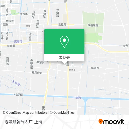 春漾服饰制衣厂地图