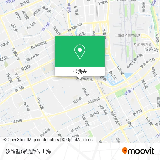 澳造型(诸光路)地图