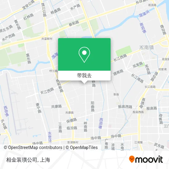 相金装璜公司地图