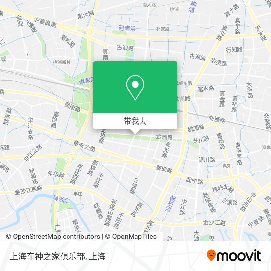 上海车神之家俱乐部地图