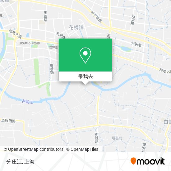 分庄江地图