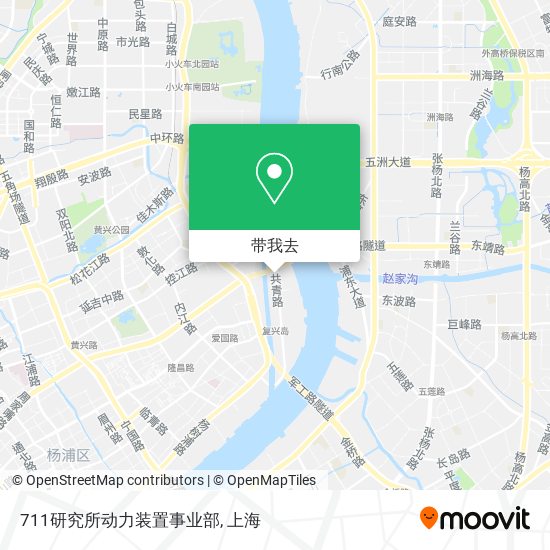 711研究所动力装置事业部地图