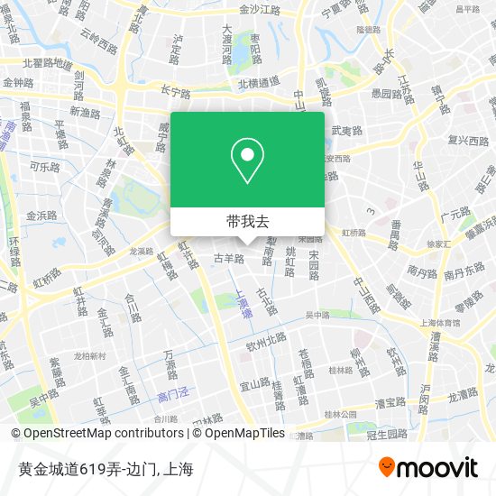 黄金城道619弄-边门地图